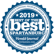2019 Best of the best spartanburg's official peoples choice award by herald journal